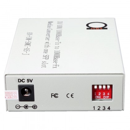 AC-net Single Mode LLF Gigabit Fiber Media Converter